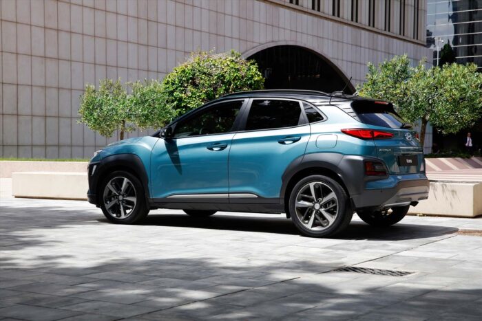 Thiết kế đuôi xe Hyundai Kona