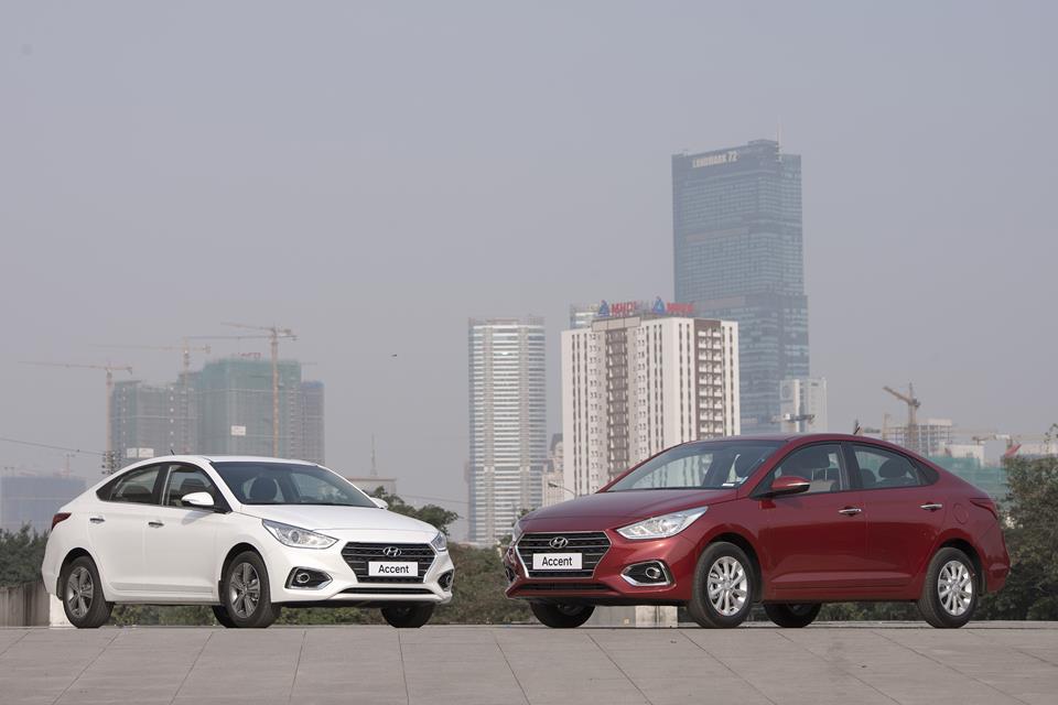 Vị thế của Hyundai Accent 2019